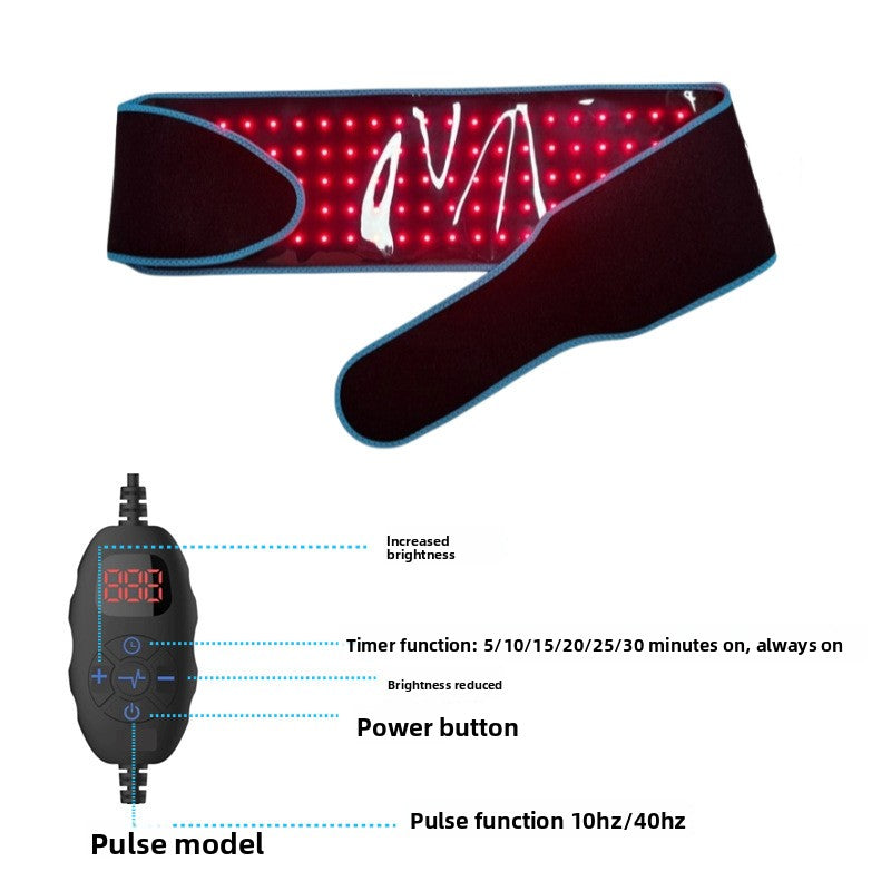 Faja de Terapia de Calor y Luz Roja para Relajaci�n Muscular